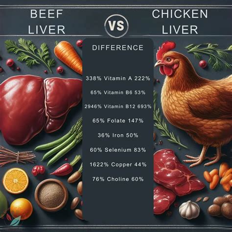 Which Is Better Beef Liver vs Chicken Liver? Health Benefits
