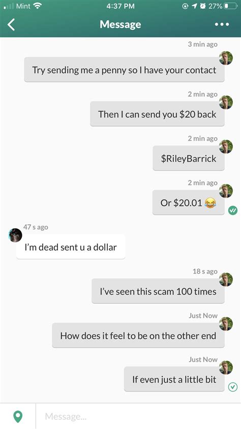 How I've started dealing with OfferUp scammers... the minimum you can ...
