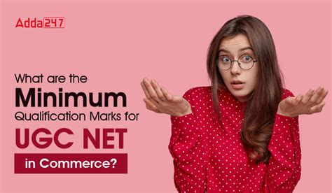 What are the Minimum Qualification Marks for UGC NET Commerce?