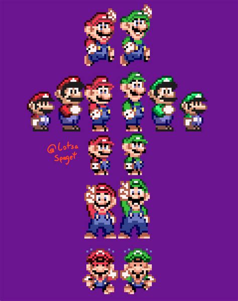 Super Mario World Sprites