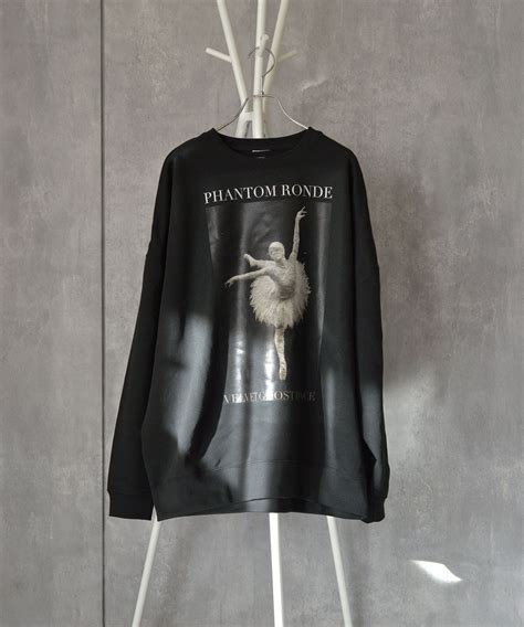 BROTHERHOOD/PHANTOM RONDE Big Sweat ブラック | Connecter Tokyo by Brand ...