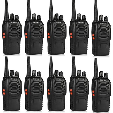 Walkie Talkies For Adults Long Range Baofeng Bf 888s Professional ...