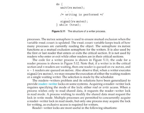 Reader Writer Problem Using Semaphores in C 的图像结果