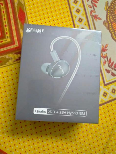 KEFINE Quatio 2DD +2BA Hybrid Drivers In Ear Monitor | Concept Kart