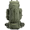 Buy TriPole Colonel 80 Litres Rucksack + Detachable Day Pack, Army ...