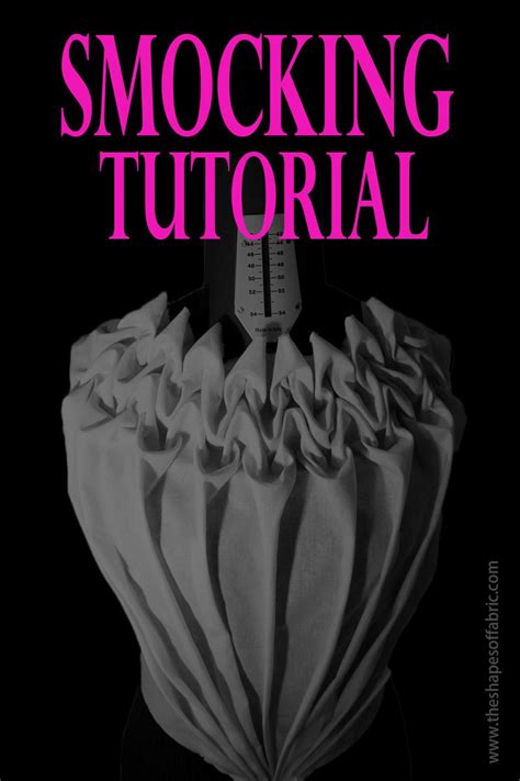 Smocking Tutorial for Illws 的图像结果