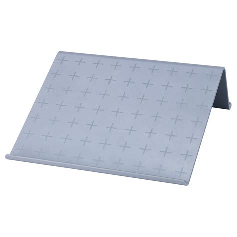 Ikea ISBERGET Tabletop Tablet Stand, 25x25 cm (9 7/8x9 7/8" - One, Gray ...