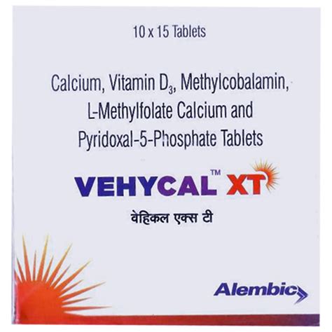 Vehycal XT Tablet 15's Price, Uses, Side Effects, Composition - Apollo ...