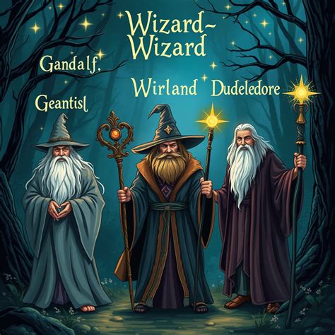 Famous Wizard Names That Inspire Magic and Adventure - Business Hubs