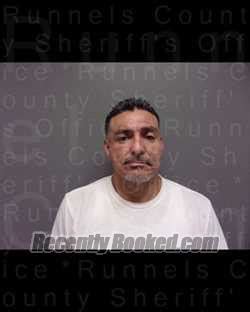 Recent Booking / Mugshot for ALBERT VILLARREAL in Runnels County, Texas