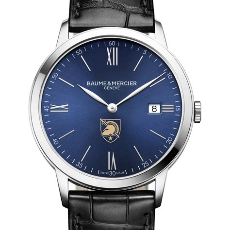 West Point Men's Baume et Mercier 40mm Classima Watch with Blue Dial ...