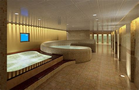 深圳地中海spa桑拿洗浴中心设计-水疗作品