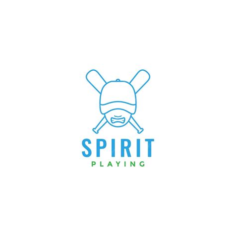 Premium Vector | Cool young man face with baseball bat logo design vector