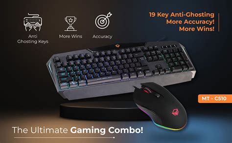Amazon.in: Buy MEETION MT-C510 Wired Gaming Keyboard and Mouse Combo ...