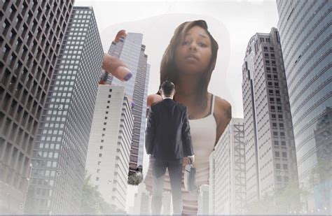 Woman having a powerful anal orgasm from a giant fucking machine inside her Background