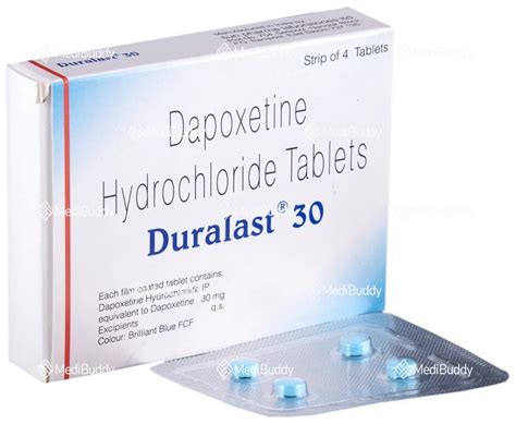 Duralast 30 Tablet: Price, Uses, Side Effects & How to Use - MediBuddy