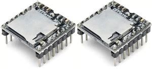 RAIVENS Mini MP3 Player Voice/Audio Decoder Module Compatible with ...