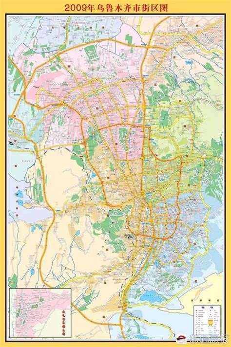 乌鲁木齐市行政区划地图展示_地图分享