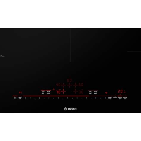 Bosch 800 Series 36-in 5 Burners Black Induction Cooktop NIT8660UC at ...
