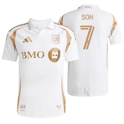 adidas Men's LAFC 2025/26 Authentic Away Jersey w/ Son #7 Printing ...