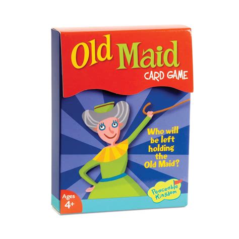 Peaceable Kingdom Old Maid Classic Card Game, Multicolor, 1" - Walmart.com