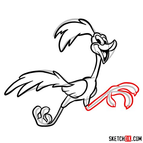 Road Runner Cartoon Drawing 的图像结果