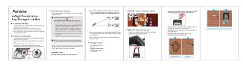 Image result for How to Decode Puroma Key Lock Box