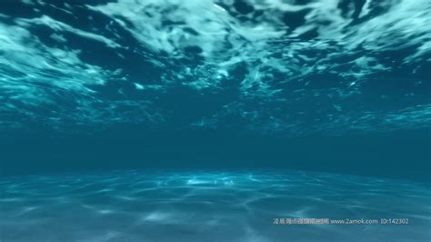 蓝色海洋水下气泡水底简洁商务背景素材模板免费下载_psd格式_2048像素_编号43208875-千图网