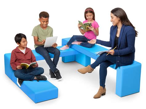 Flex-Space Comfy Nesting Benches at Lakeshore Learning
