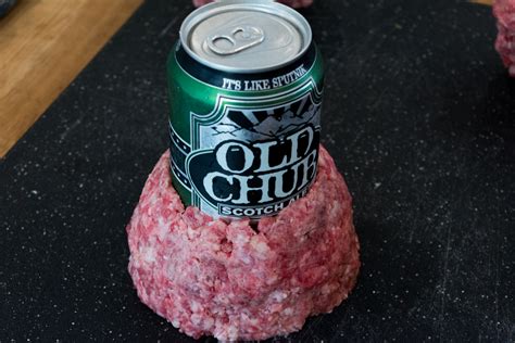 Beer Can Burgers - Caveman Keto