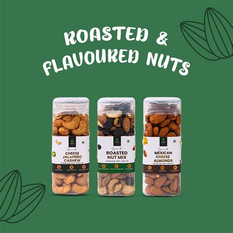 Buy Roasted & Flavoured Nuts Online in India | Order Roasted ...