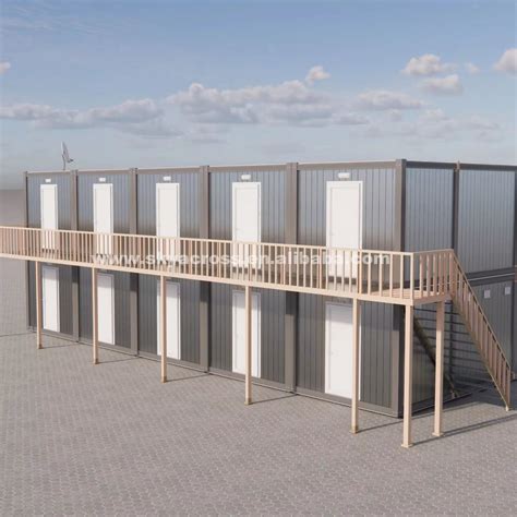 Customized Container Building Stackble Double Floor Sandwich Panel 40 ...