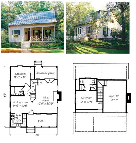 Best 2 Bedroom Cabin (Floor Plans) for a Couple or Young Family ...