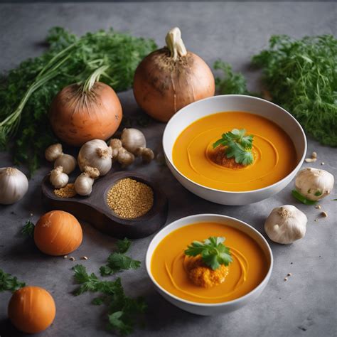 Curried Carrot Soup Spheres Recipe | cookAIfood
