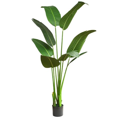 Bird of Paradise Artificial Plant - Fake Plants Tall, Tall Plants for ...
