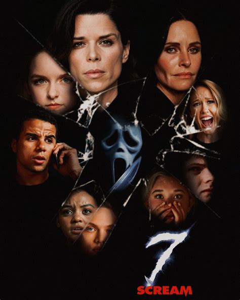 SCREAM 7 poster em 2025 | Foto da emília, Filmes, Elenco friends