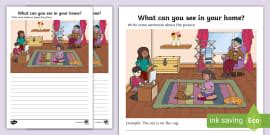 Birthday Party Scene Writing Stimulus Picture (teacher made)