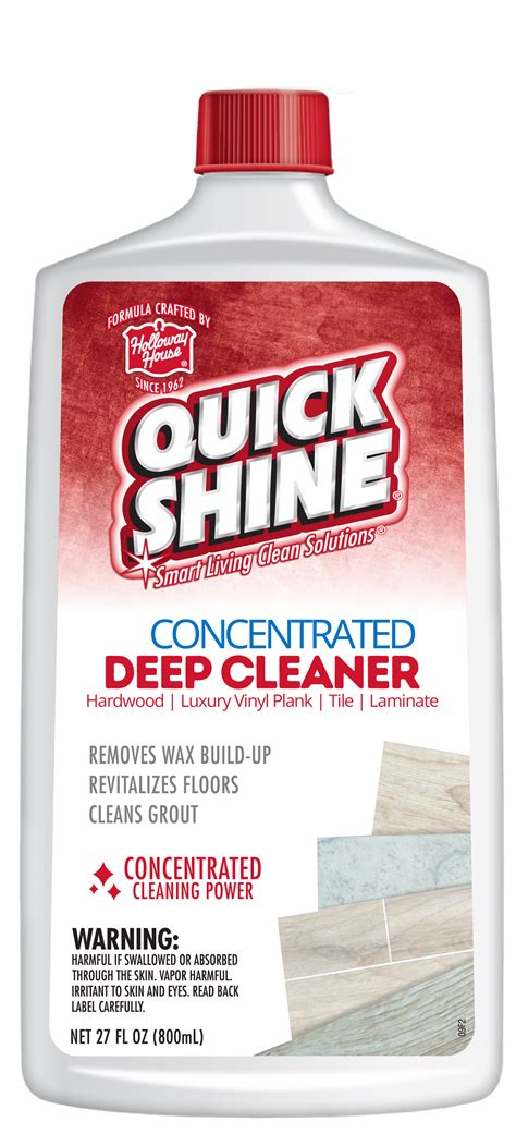 Quick Shine Concentrated Multi-Surface Liquid Deep Floor Cleaner, Fresh ...