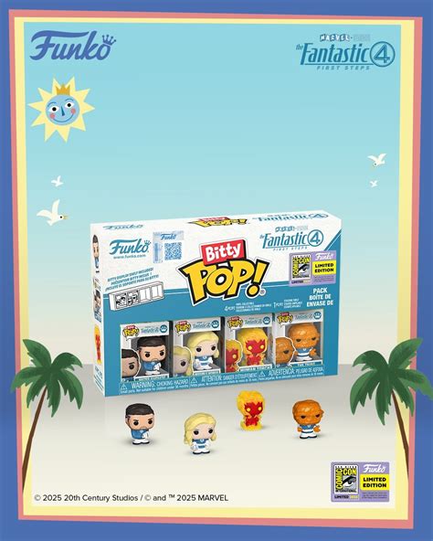 “Fantastic Four” Funko and Loungefly Comic-Con Exclusives