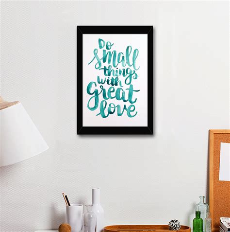 Buy TIED RIBBONS Inspirational Quotes Wall Framed Motivational Quotes ...