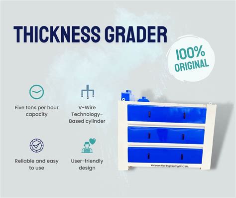 Rice Thickness Grader - Al Karam Rice Engineering