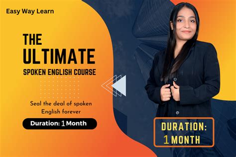 Ultimate Spoken English (1 Month)