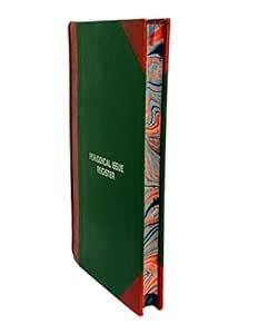 STANDARD Library Periodical Issue Register 200 Leaves, Half Leather ...