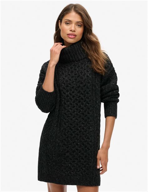Black Knee-Length Dresses at M&S