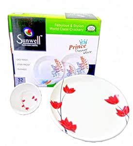SUNWELL PRINCE DINNER WARE : Amazon.in: Home Improvement