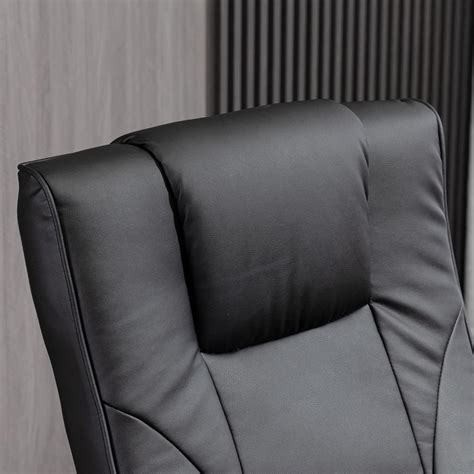 Buy HOMCOM Massage Recliner Chair with Ottoman, Electric Faux Leather ...