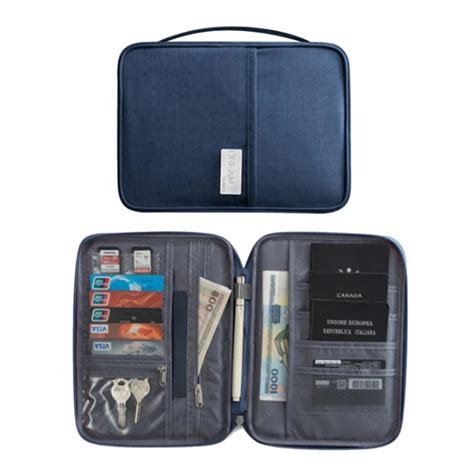 Travel Passport Holder Wallet Family Document Organizer – CRAZE