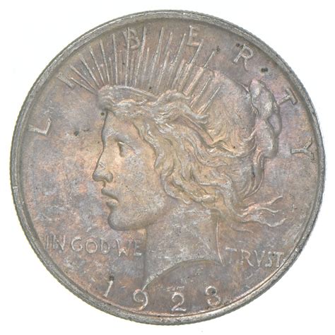 Better - 1923 Peace Silver Dollar - 90% US Coin | Property Room