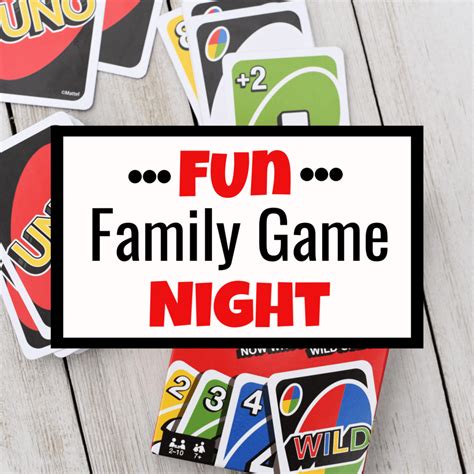 Fabulously Fun Family Game Night Ideas | Fun card games, Family game ...