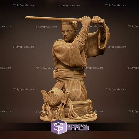 Young Obi Wan Kenobi Bust 3D Printing Figurine | SpecialSTL
